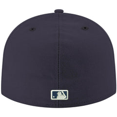 Boston Red Sox White Logo 59FIFTY Fitted Hat Navy | New Era