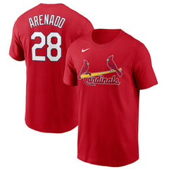 Nolan Arenado St. Louis Cardinals Name & Number T-Shirt Red | Nike