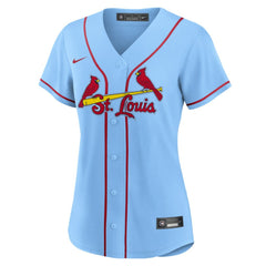 Nolan Arenado St. Louis Cardinals Women's Alternate Replica Player Jersey - Light Blue
