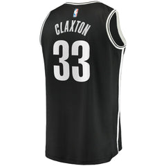 Nicolas Claxton Brooklyn Nets Fast Break Replica Jersey - Icon Edition - Black