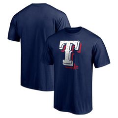 Texas Rangers Red White and Team T-Shirt Navy