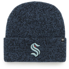 Seattle Kraken '47 Brain Freeze Cuffed Knit Hat Deep Sea Blue