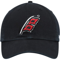 Carolina Hurricanes '47 Alternate Logo Clean Up Adjustable Hat Black