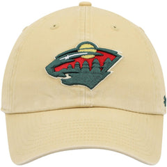 Minnesota Wild '47 Clean Up Adjustable Hat Gold
