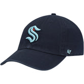 Seattle Kraken '47 Clean Up Adjustable Hat Deep Sea Blue