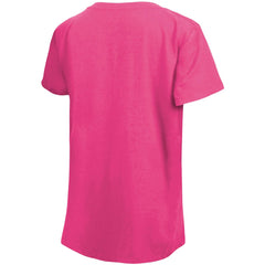 Kansas City Royals Girls Youth Jersey Stars V-Neck T-Shirt Pink | New Era