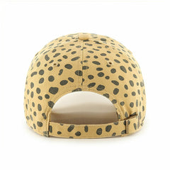 Miami Marlins Women's Cheetah Clean Up Adjustable Hat Tan | 47 brand