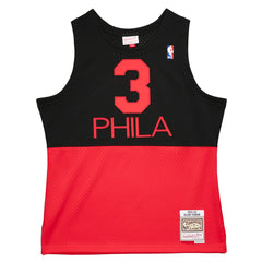 Allen Iverson Philadelphia 76ers 2003/04 Hardwood Classics Reload 2.0 Swingman Jersey - Black