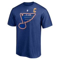 Brett Hull St. Louis Blues Fanatics Authentic Stack Retired Player Nickname & Number T-Shirt Blue