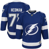 Victor Hedman Tampa Bay Lightning Youth Home Premier Player Jersey Blue