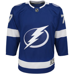 Victor Hedman Tampa Bay Lightning Youth Home Premier Player Jersey Blue