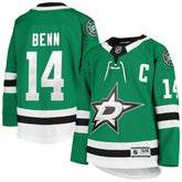 Jamie Benn Dallas Stars Youth Home Premier Player Jersey Kelly Green