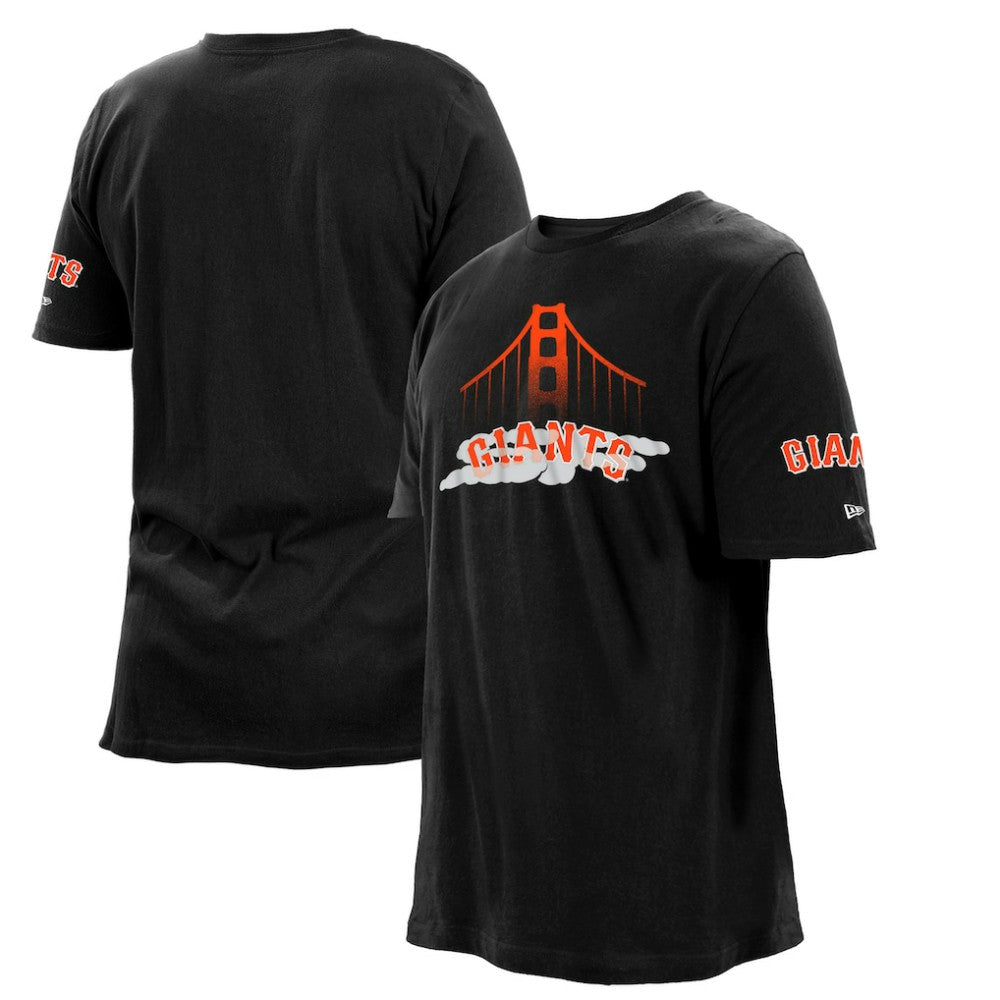 San Francisco Giants City Connect Big & Tall T-Shirt Black | New Era