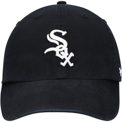 Chicago White Sox Youth Team Logo Clean Up Adjustable Hat Black | 47 brand