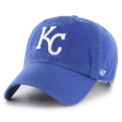 Kansas City Royals Youth Team Logo Clean Up Adjustable Hat Royal | 47 brand
