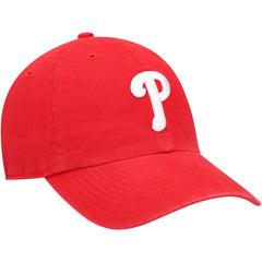 Philadelphia Phillies Youth Team Logo Clean Up Adjustable Hat Red | 47 brand