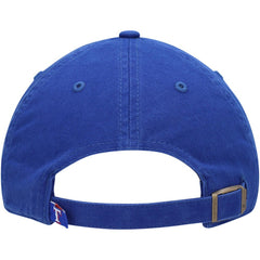 Texas Rangers Youth Team Logo Clean Up Adjustable Hat Royal | 47 brand