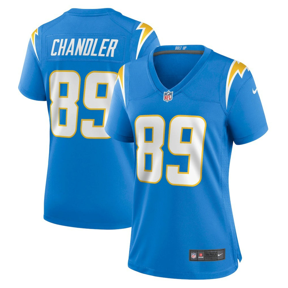 Wes Chandler Los Angeles Chargers Women's Retired Player Jersey - Powder Blue