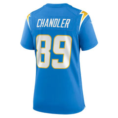 Wes Chandler Los Angeles Chargers Women's Retired Player Jersey - Powder Blue