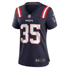 Jim Nance New England Patriots Women's Retired Player Jersey - Navy