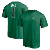 Dallas Stars Number One Dad Logo T-Shirt Green