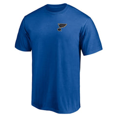 St. Louis Blues Number One Dad Logo T-Shirt Royal