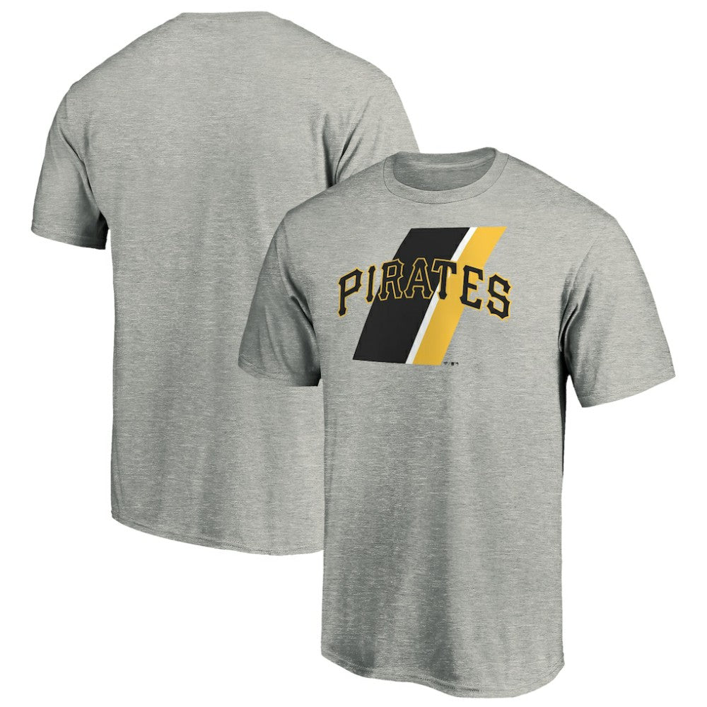 Pittsburgh Pirates Team Prep T-Shirt Heathered Gray
