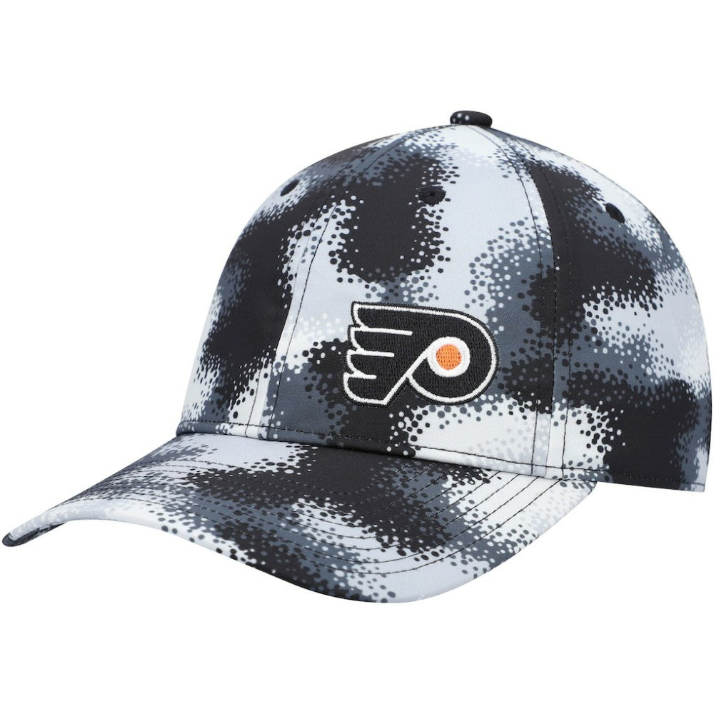Philadelphia Flyers adidas Women's Camo Slouch Adjustable Hat Gray