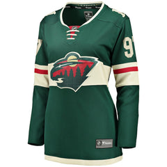 Kirill Kaprizov Minnesota Wild Fanatics Women's Home Breakaway Replica Jersey Green
