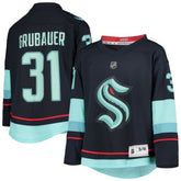 Philipp Grubauer Seattle Kraken Youth Home Replica Player Jersey Deep Sea Blue