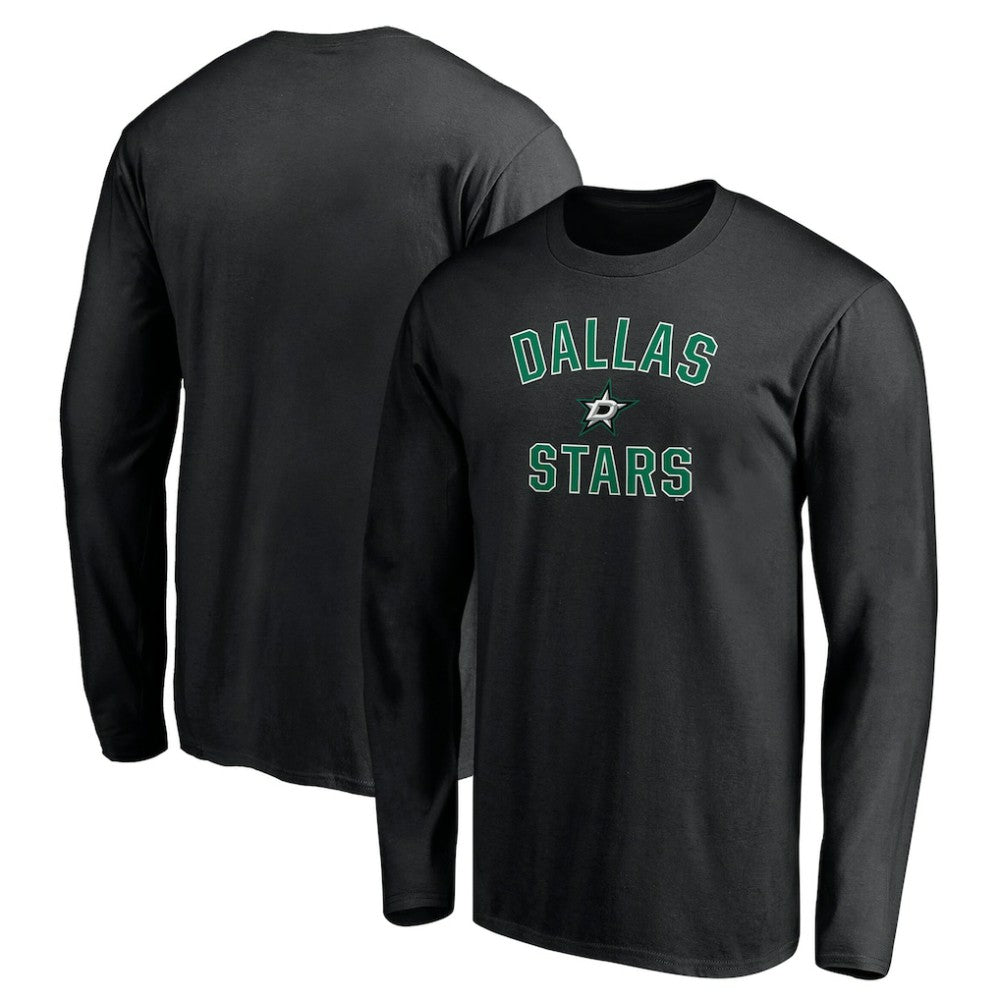 Dallas Stars Victory Arch Long Sleeve T-Shirt Black