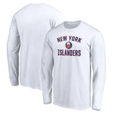 New York Islanders Victory Arch Long Sleeve T-Shirt White