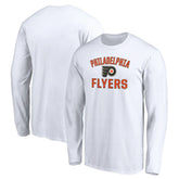 Philadelphia Flyers Victory Arch Long Sleeve T-Shirt White