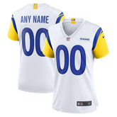 Los Angeles Rams Women's Alternate Custom Jersey - White