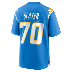 Rashawn Slater Los Angeles Chargers Game Jersey - Powder Blue