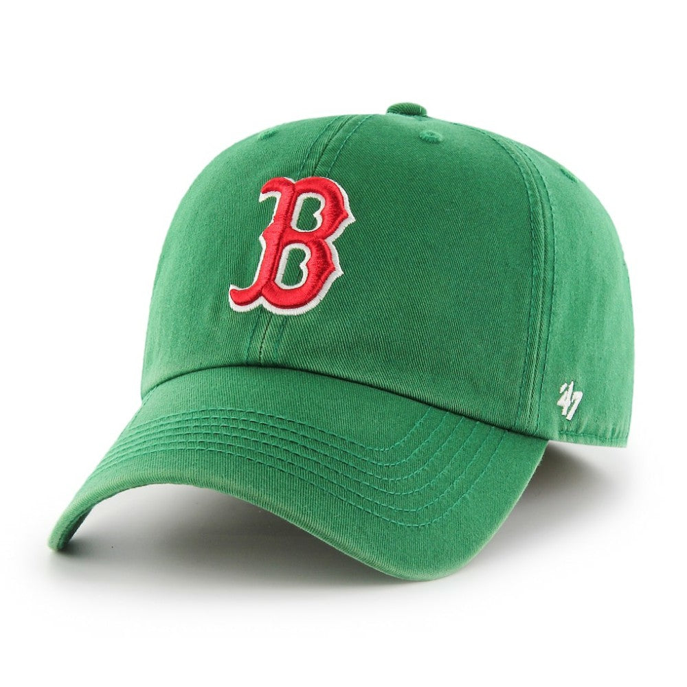 Boston Red Sox Franchise Fitted Hat Green | 47 brand