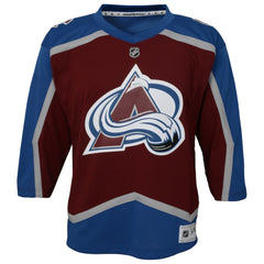 Colorado Avalanche Youth Home Blank Replica Jersey Burgundy