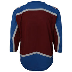 Colorado Avalanche Youth Home Blank Replica Jersey Burgundy