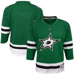 Dallas Stars Youth Home Replica Blank Jersey Green