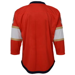 Florida Panthers Youth Home Replica Blank Jersey Red