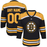 Boston Bruins Youth Home Replica Custom Jersey Black