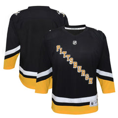 Pittsburgh Penguins Youth 2021/22 Alternate Replica Jersey Black