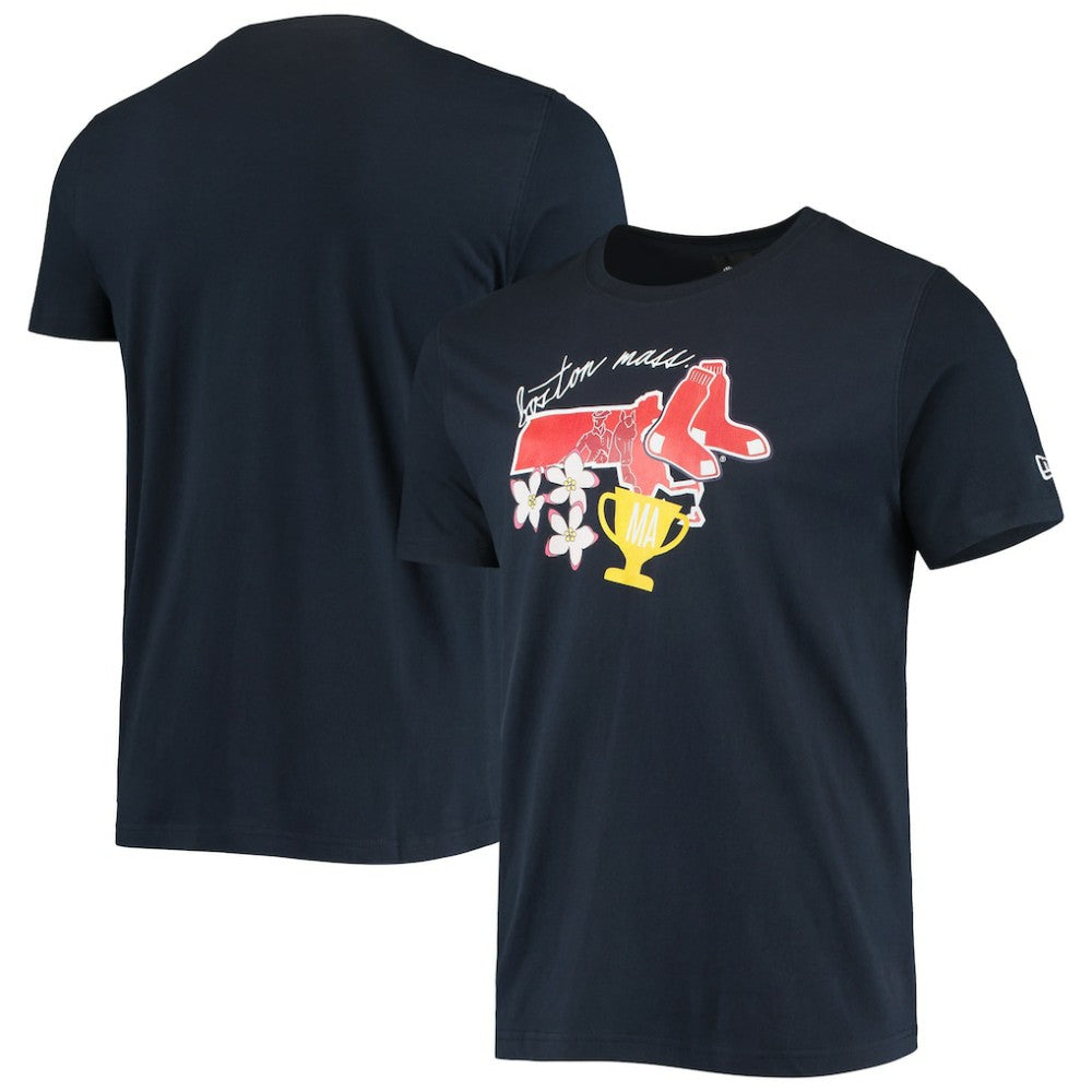 Boston Red Sox City Cluster T-Shirt Navy | New Era