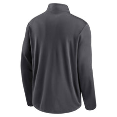 Athletics Diamond Icon Pacer Performance Quarter-Zip Windbreaker Top Anthracite | Nike