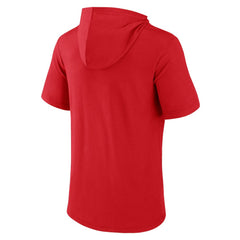 St. Louis Cardinals Iconic Rebel Short Sleeve Hooded Top Red