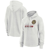 Chicago Blackhawks Fanatics Women's True Classics Legacy Quarter-Zip Hoodie Ash