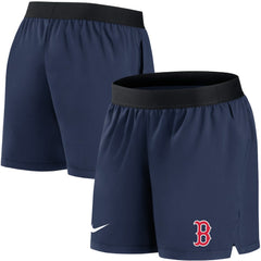 Boston Red Sox Women's Authentic Collection Flex Vent Max Performance Shorts Navy | Nike
