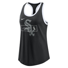 Chicago White Sox Women's X-Ray Racerback Performance Tank Top Black | Nike