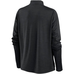 Pittsburgh Pirates Women's Primetime Local Touch Pacer Quarter-Zip Top Black | Nike