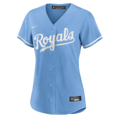 Kansas City Royals Women's Alternate Replica Team Logo Jersey Light Blue | Nike